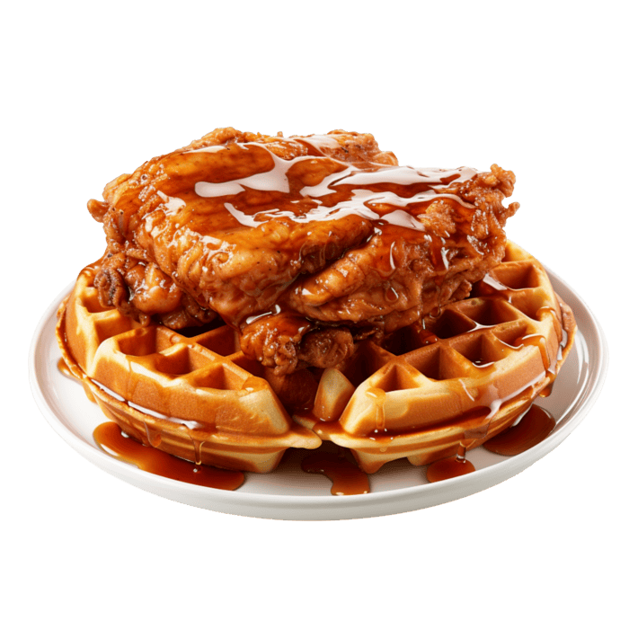 CHICKEN AND WAFFLES CHICKEN AND WAFFLES