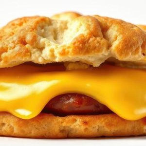 SAUSAGE, EGG & CHEESE BISCUIT