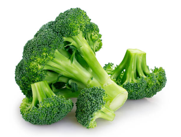 fresh broccoli isolated on white background closeup fresh broccoli isolated on white background closeup