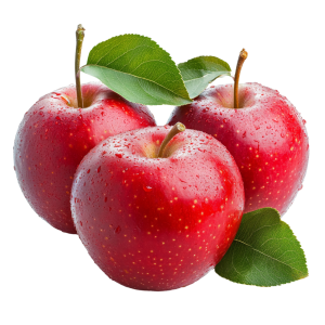 red apples